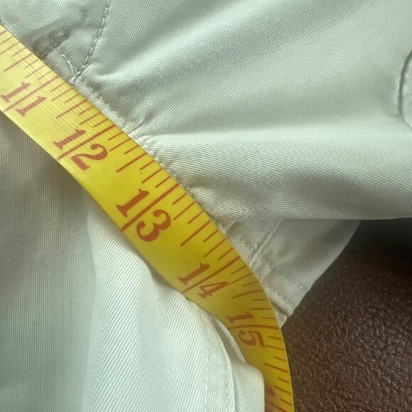 Abercrombie & Fitch Mens Kakhi Cotton Cargo Shorts 32 Waist With Pockets Y2K 90s - Picture 7 of 11